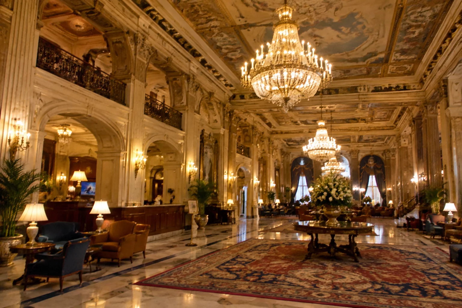The Hermitage Hotel Nashville grand beaux-arts interior